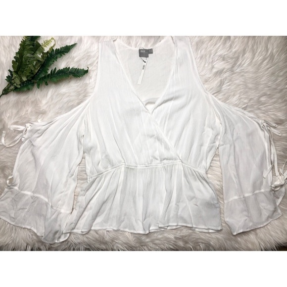 ASOS Cold Shoulder Blouse - Picture 2 of 4